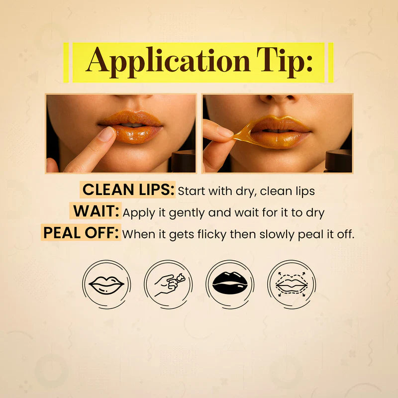 Lip Bright | Lip peel of mask